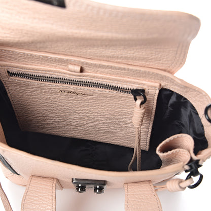 3.1 Phillip Lim 3.1 Textured Calfskin Mini Pashli Satchel Blush 4 of 8