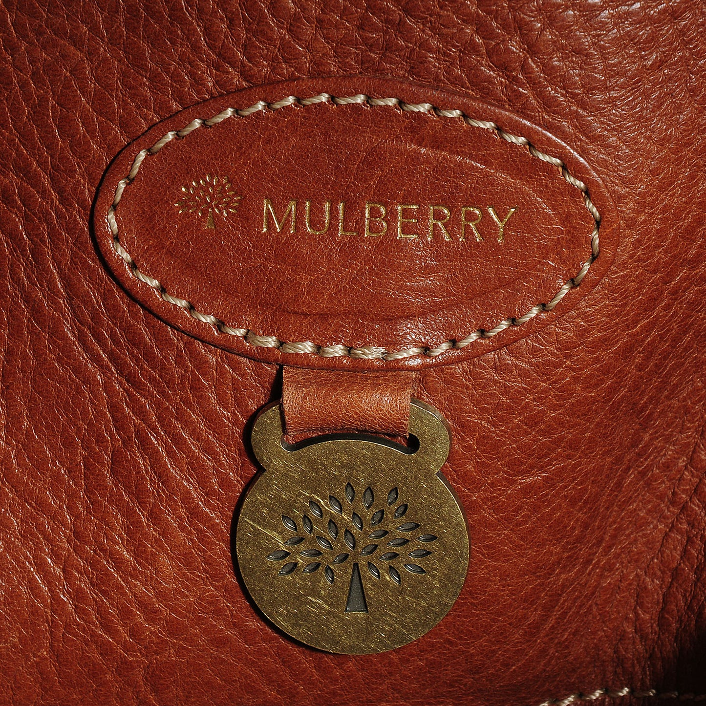 Natural Leather Bayswater Oak