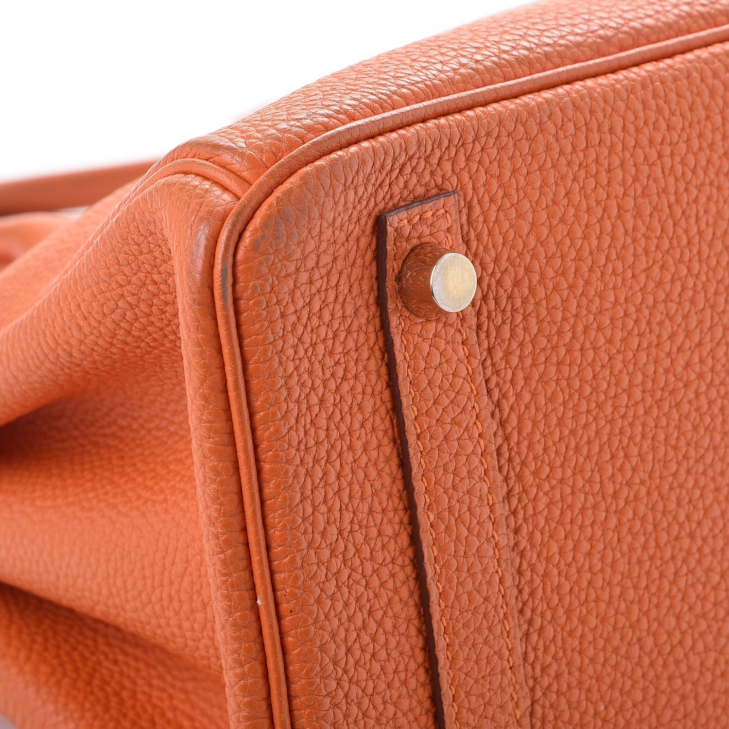 Hermes Togo Birkin 30 Orange 46 of 47