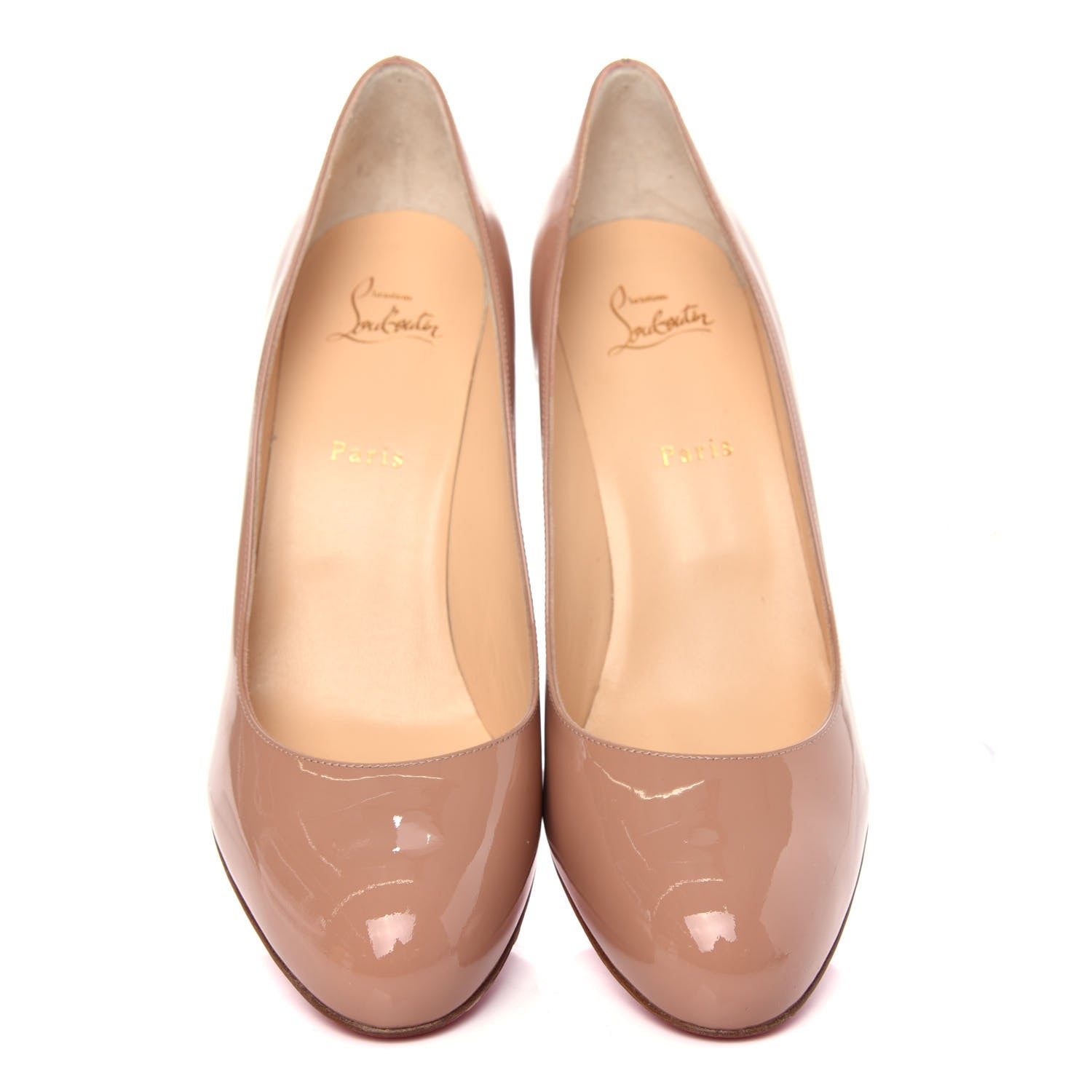 Christian Louboutin Patent Simple 85 Pumps 42 Nude 5 of 10
