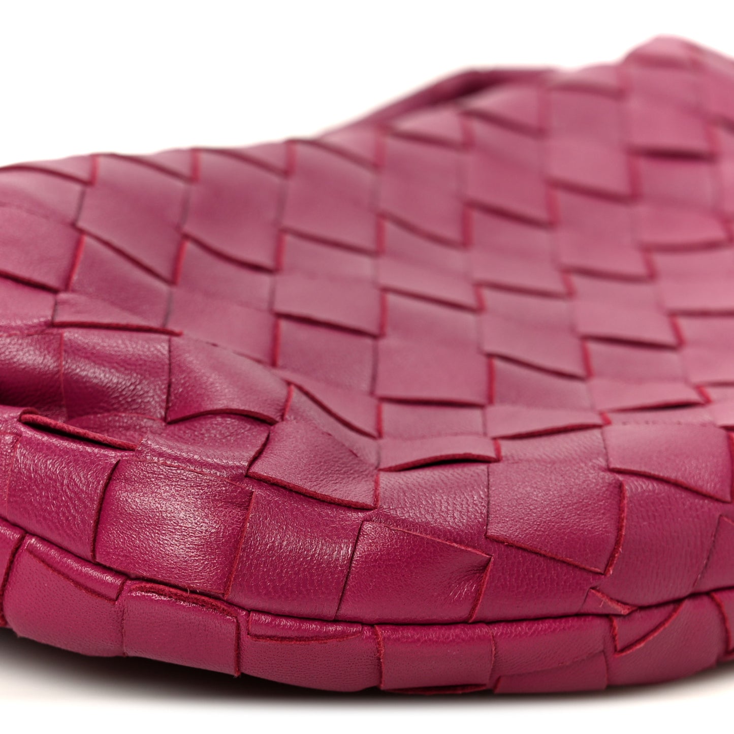 Nappa Intrecciato Mini Jodie Cinnabar