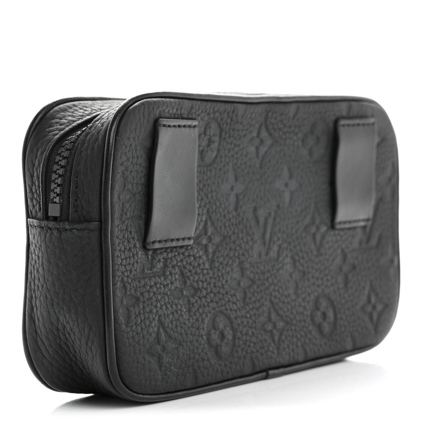 Taurillon Monogram Uniformes Solar Ray Soft Pochette Volga Belt Bag Black