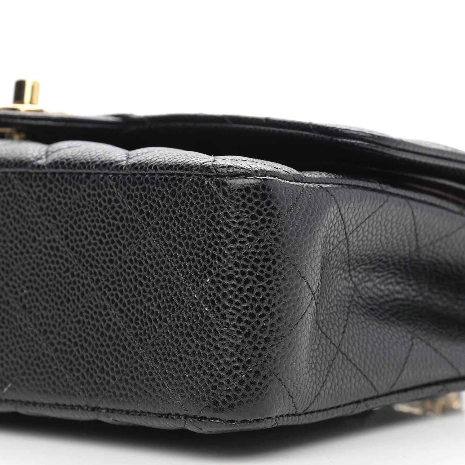 Chanel Caviar Quilted Medium Double Flap Black 9 of 13
