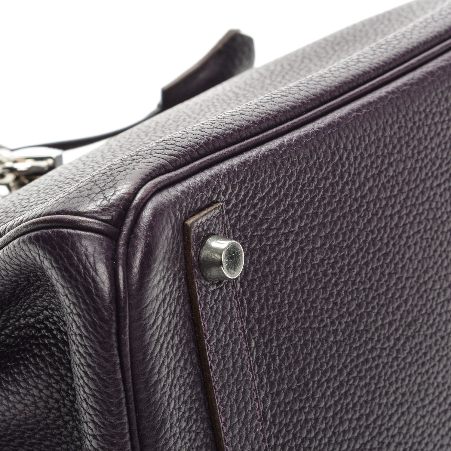 Hermes Togo Birkin 30 Raisin 9 of 25