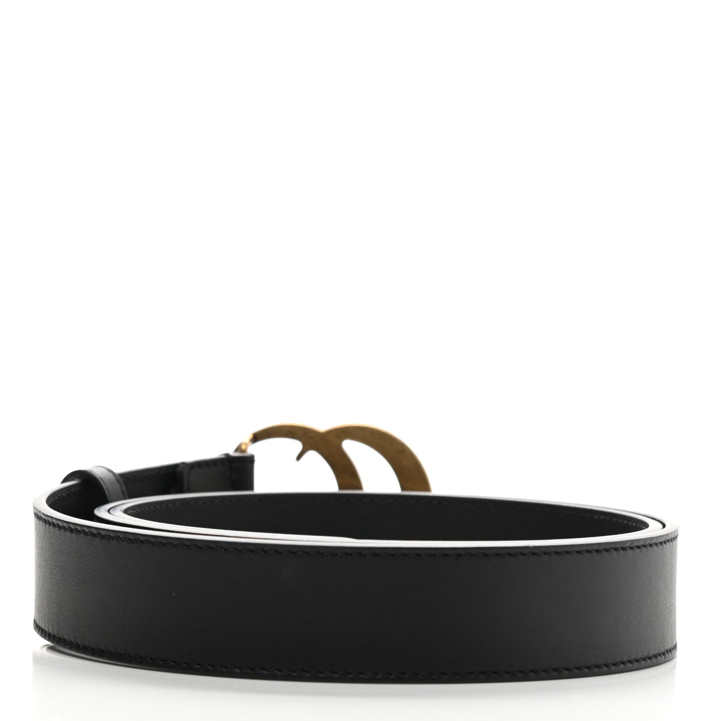 Calfskin Double G 30mm Belt 95 38 Black
