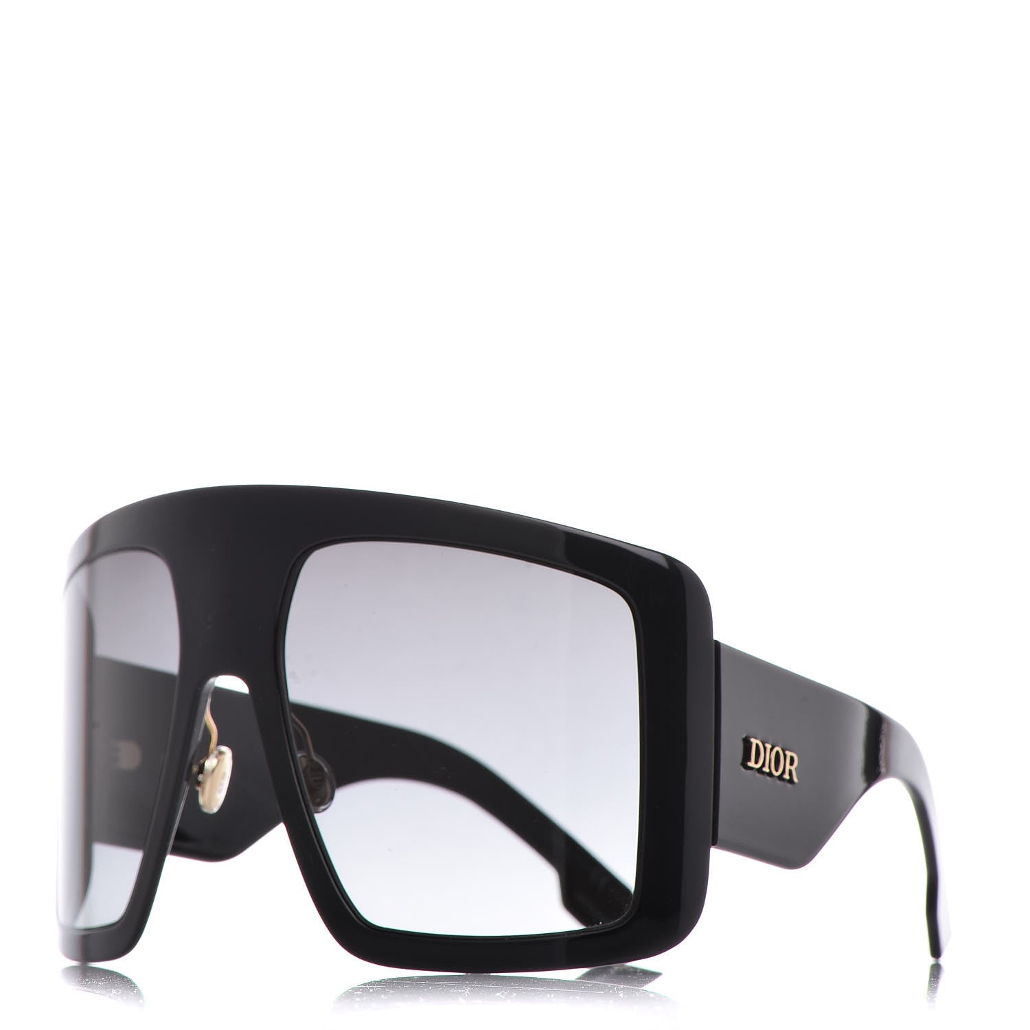 Christian Dior So Light Shield Sunglasses Black 1 of 10