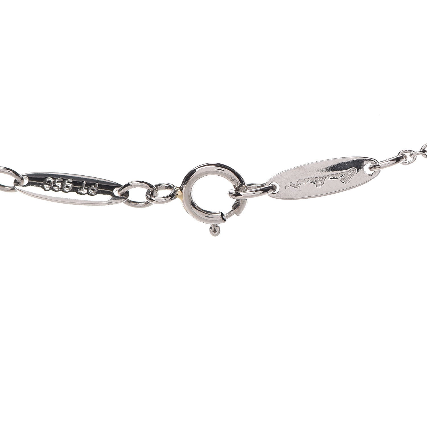 Tiffany Platinum Elsa Peretti Teardrop Pendant Necklace 5 of 8