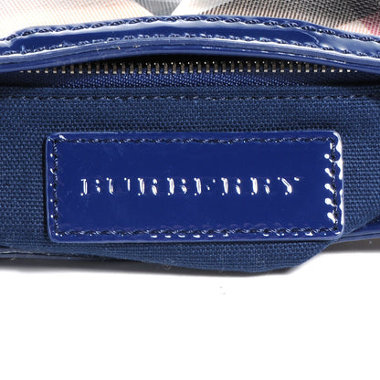 Burberry Nova Pop Degrade Medium Craigwell Hobo Jet Blue 6 of 8