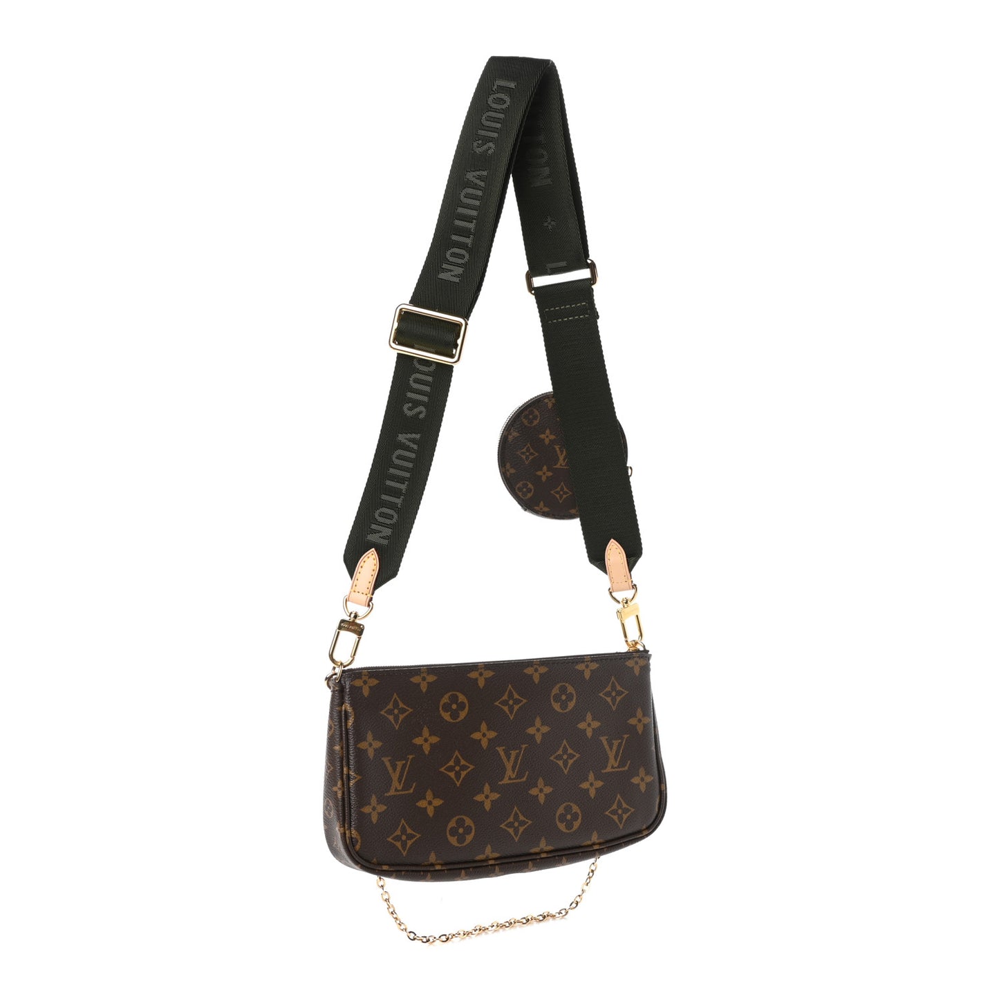 Monogram Multi Pochette Accessories Kaki