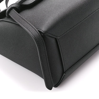 Celine Grained Calfskin Nano Belt Bag Black 9 of 11