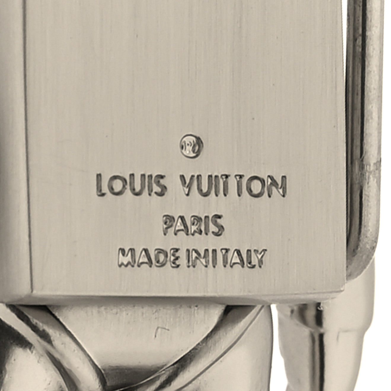 Louis Vuitton Metal Spaceman Figurine Bag Charm Key Holder Silver 3 of 4