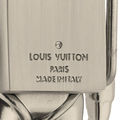 Louis Vuitton Metal Spaceman Figurine Bag Charm Key Holder Silver 3 of 4