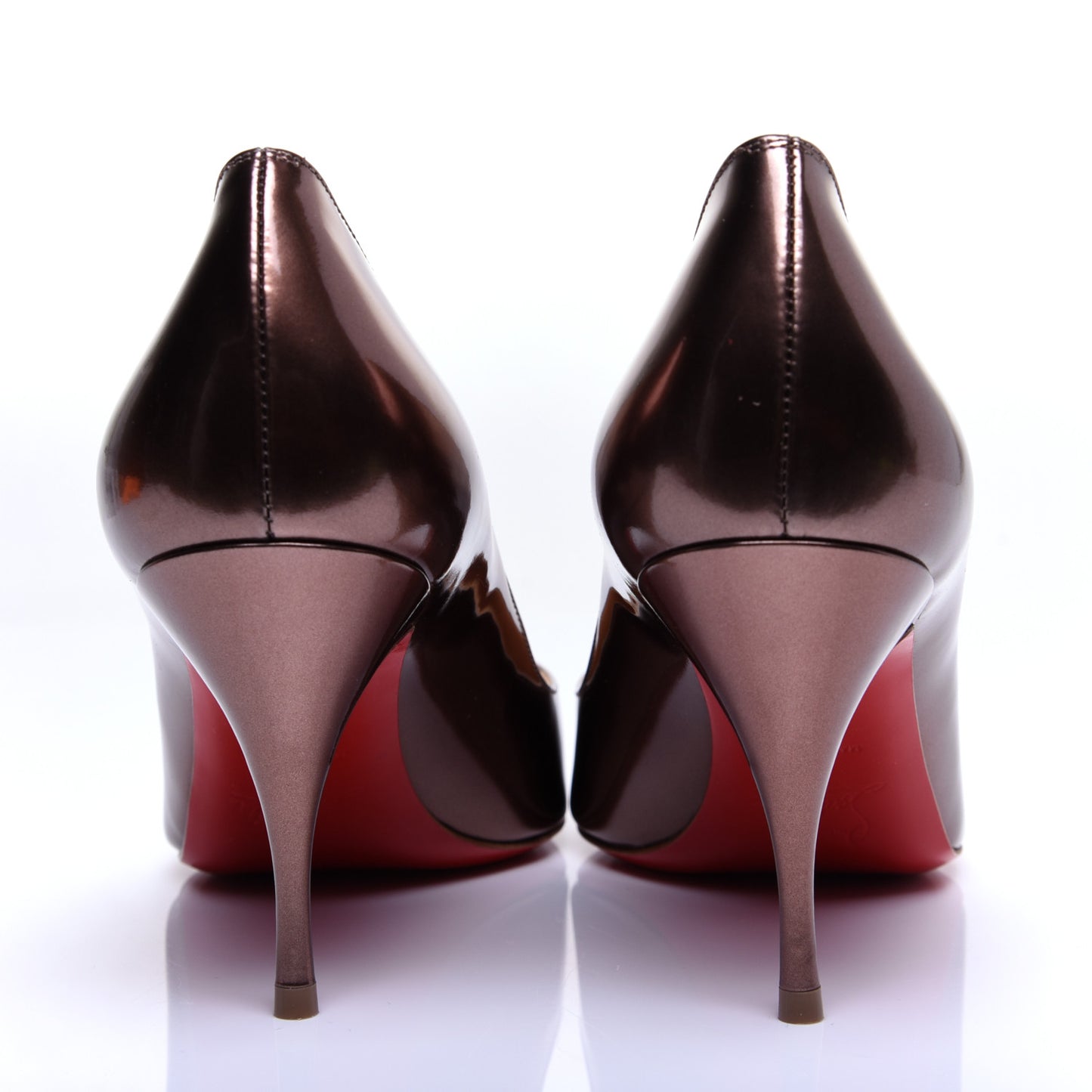 Patent Clare 80 Pumps 36.5 Bronze