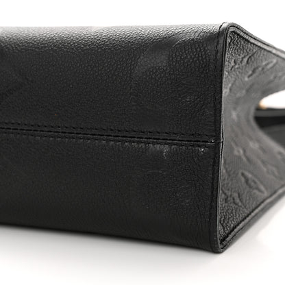 Louis Vuitton Empreinte Monogram Giant Onthego PM Black 9 of 11