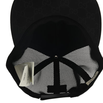 Gucci Nylon Monogram Baseball Hat M Black 3 of 4