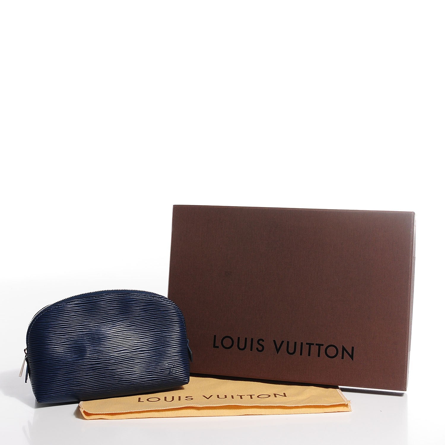 Louis Vuitton Epi Cosmetic Pouch Indigo 8 of 8