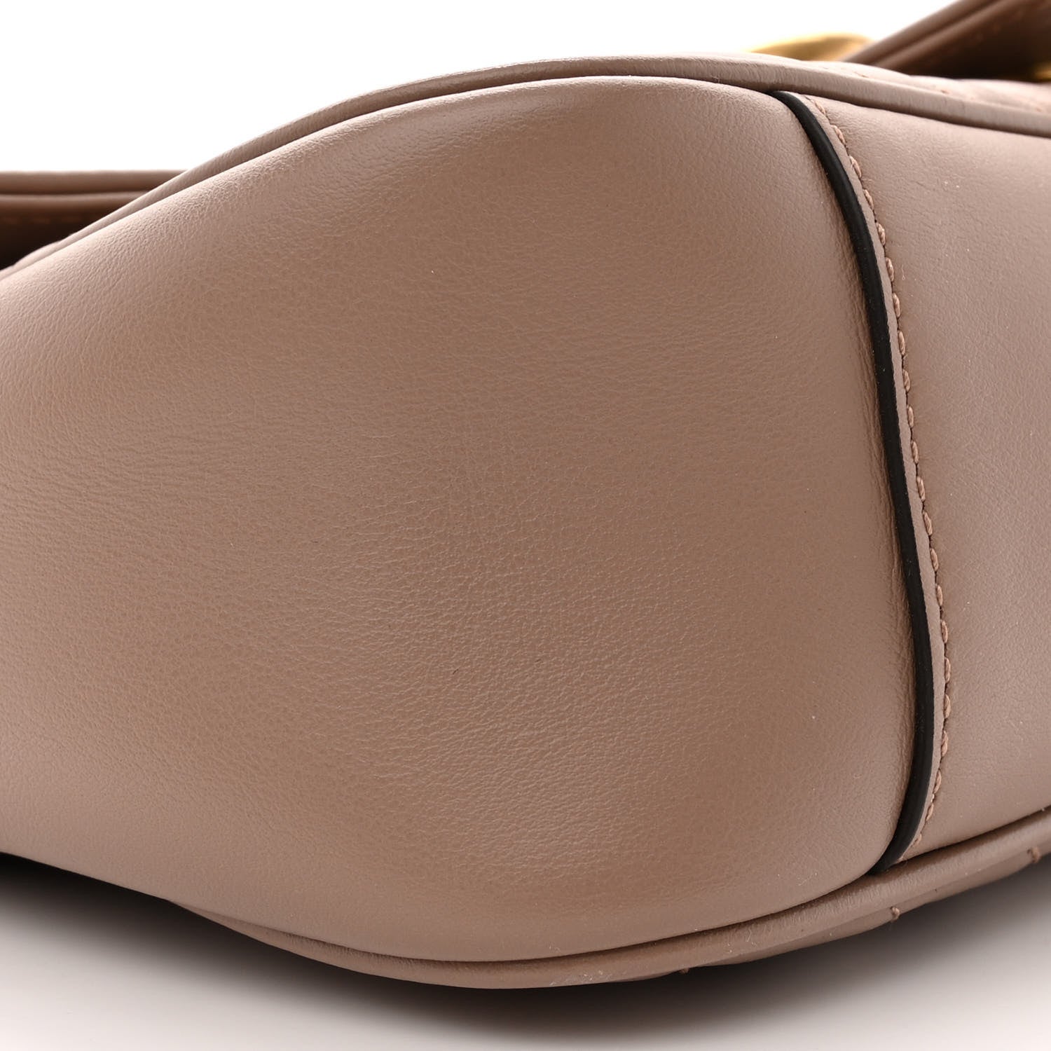 Gucci Calfskin Matelasse Small GG Marmont Shoulder Bag Porcelain Rose 8 of 10