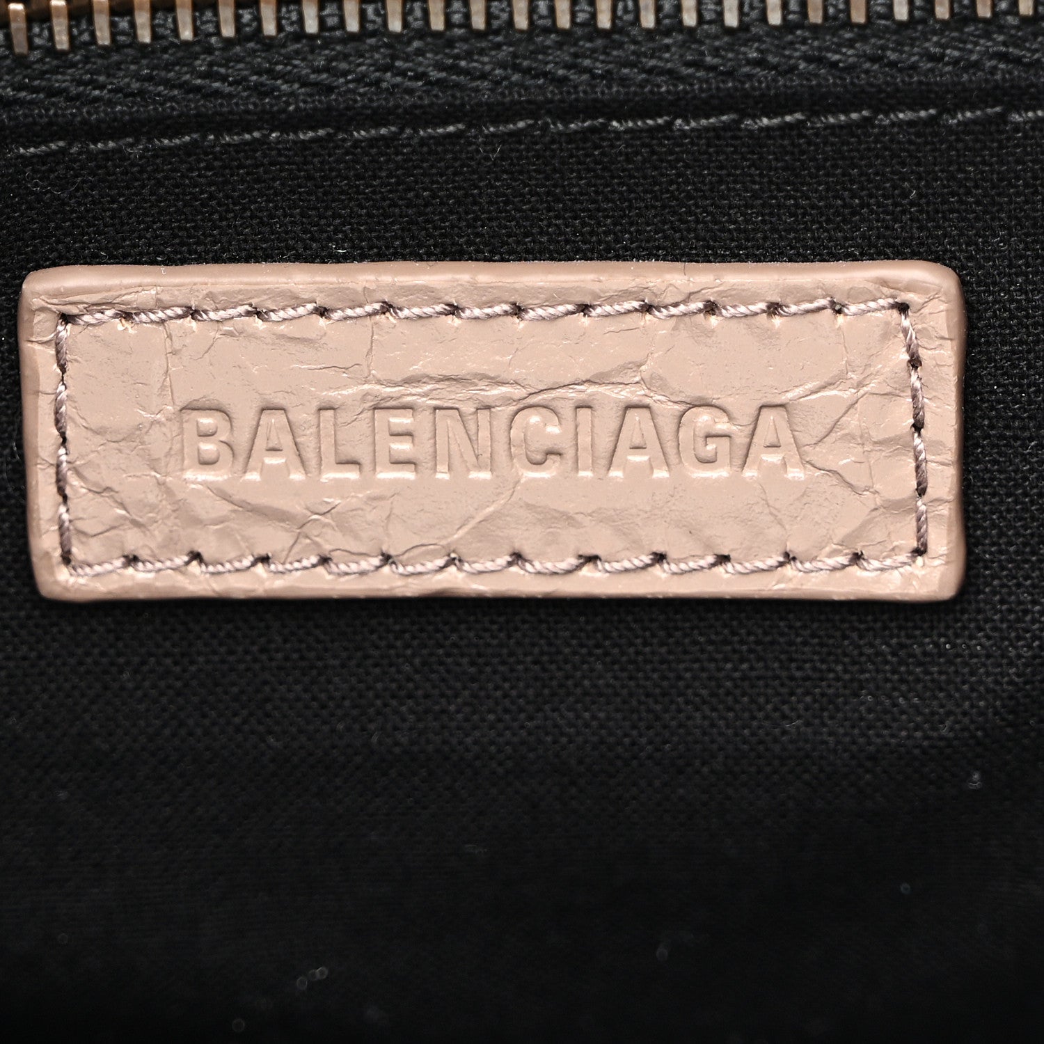 Balenciaga Arena Lambskin Classic Hardware Medium Le City Hobo Bag Sesame 6 of 10
