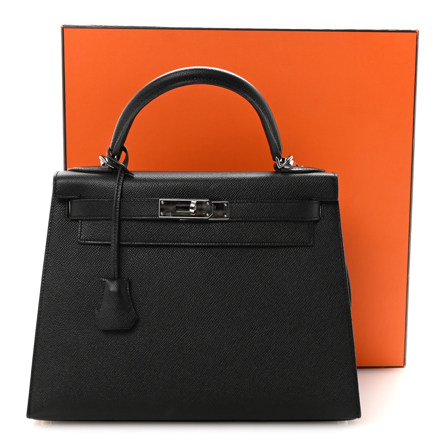 Hermes Epsom Kelly Sellier 28 Black 10 of 10