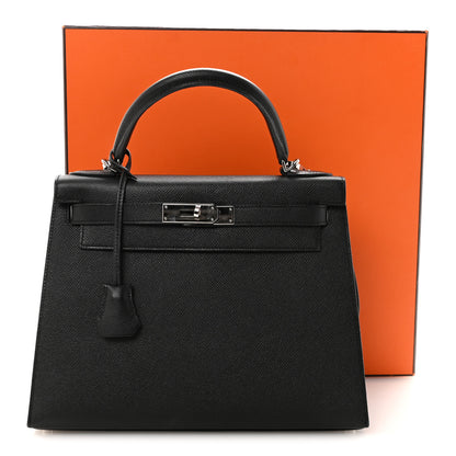 Hermes Epsom Kelly Sellier 28 Black 10 of 10