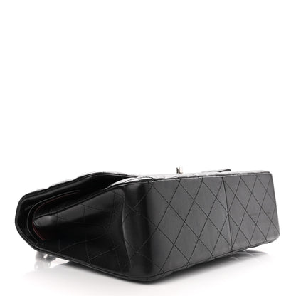 Chanel Lambskin Quilted Jumbo Double Flap Black 4 of 14