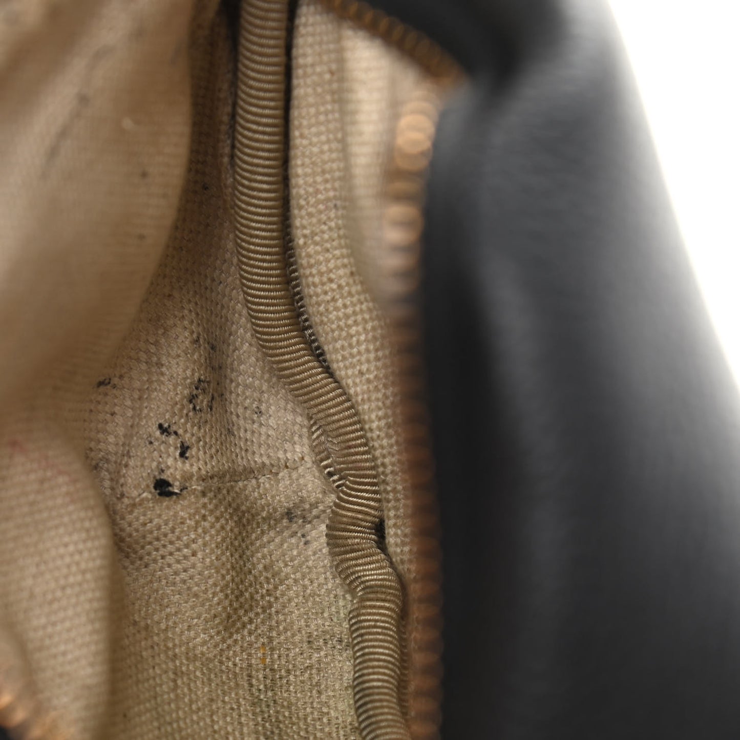 Grained Calfskin Small Logo Belt Bag Black