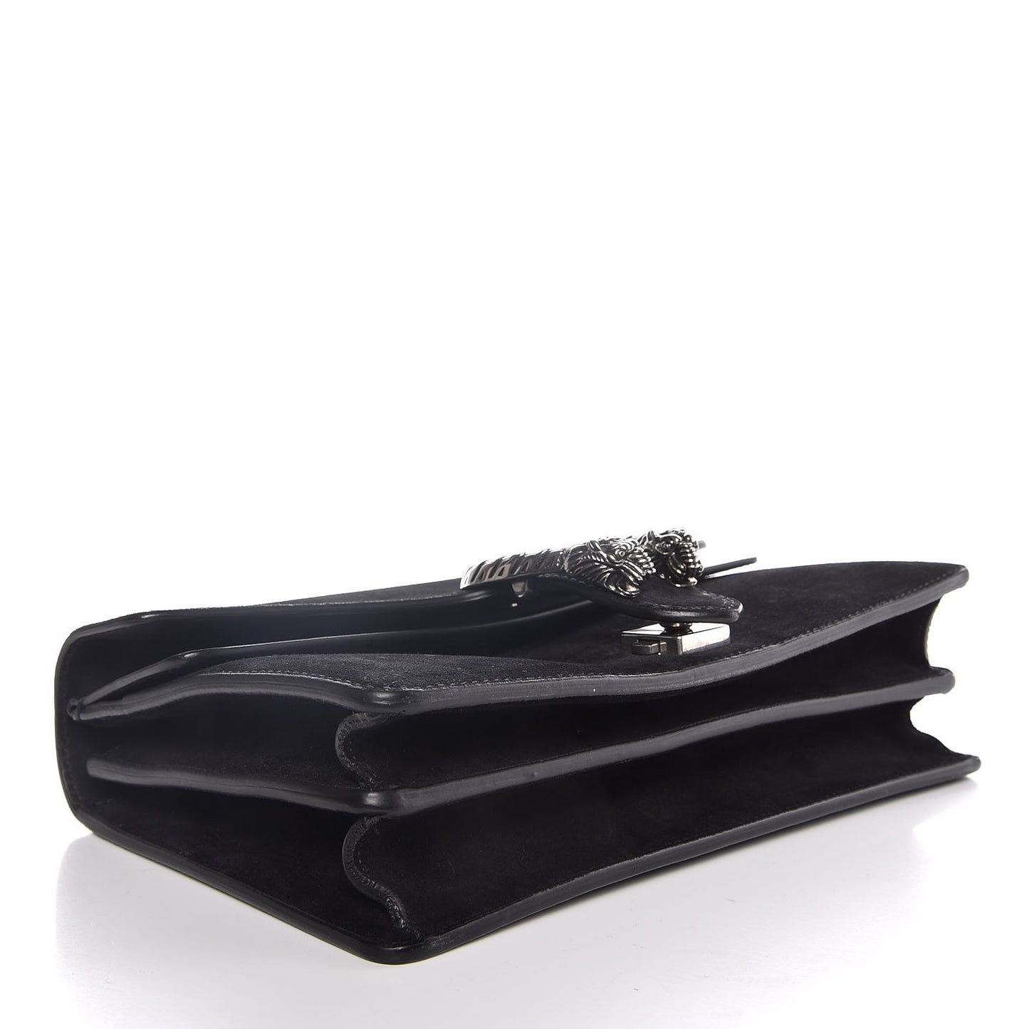 Suede Small Dionysus Shoulder Bag Black