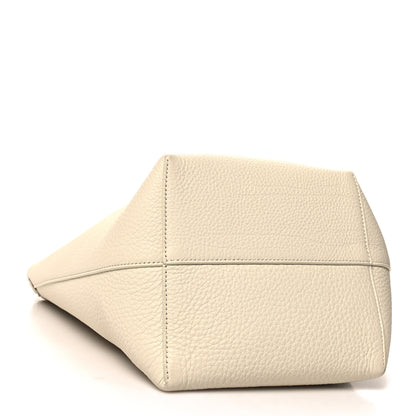 The Row Grained Calfskin Medium N/S Park Tote Ivory 4 of 11