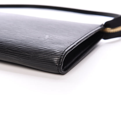 Louis Vuitton Epi Pochette Accessories 24 Black 9 of 11