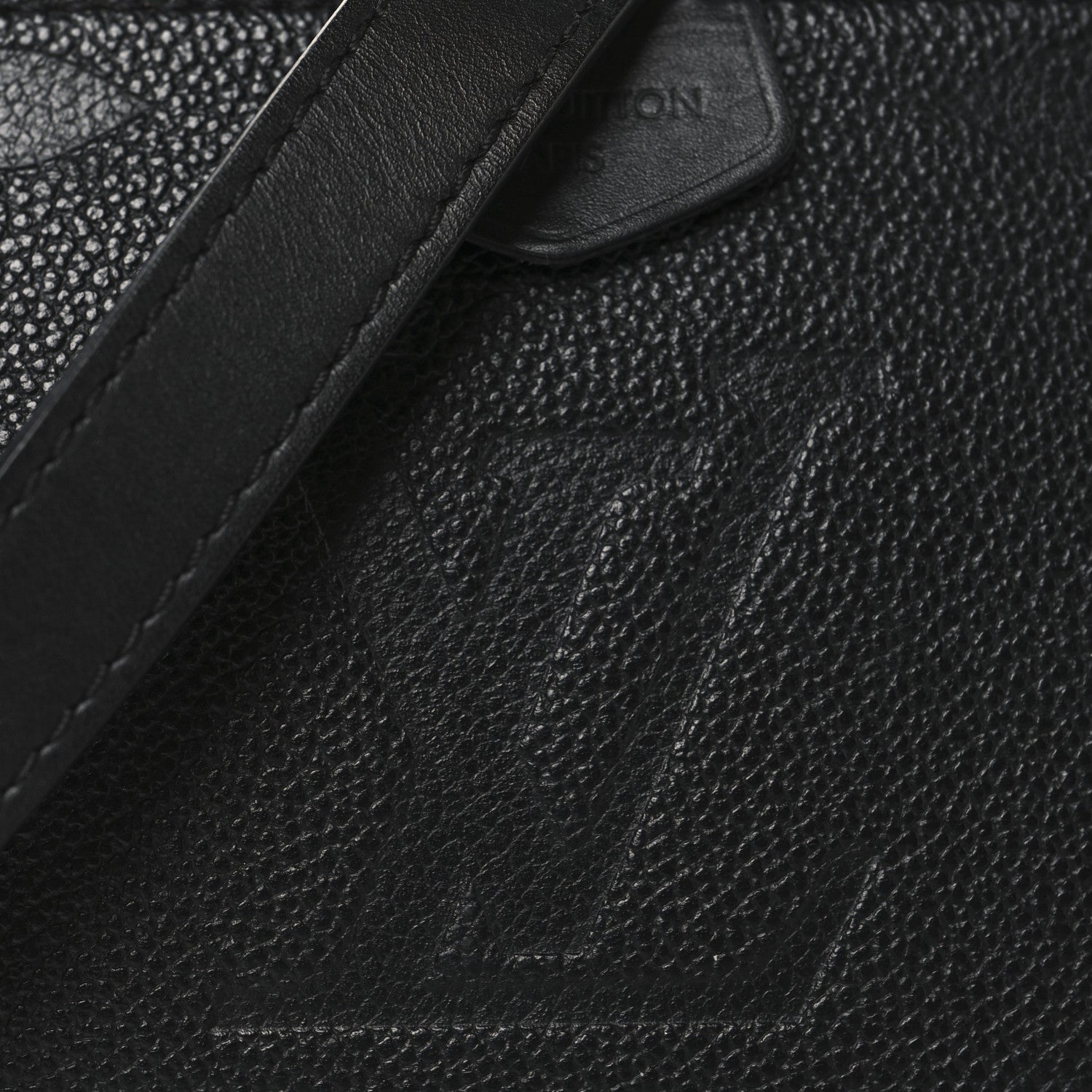 Louis Vuitton Empreinte Monogram Giant Multi Pochette Accessories Small Pochette Black 7 of 9