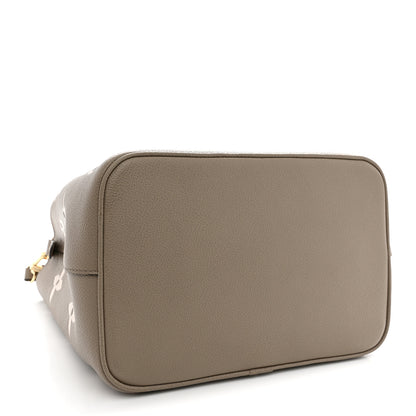 Louis Vuitton Empreinte Monogram Giant Neonoe MM Tourterelle Creme 5 of 11