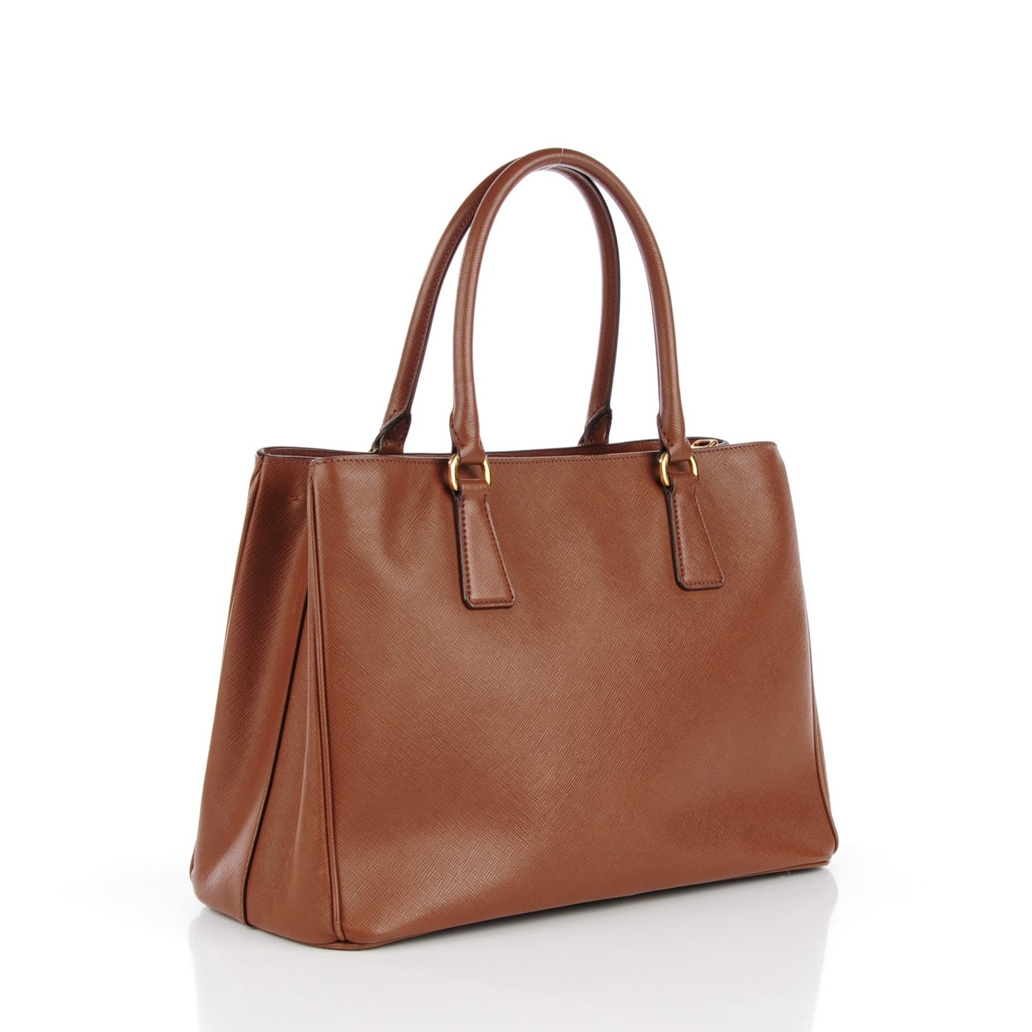 Saffiano Lux Medium Tote Palissandro