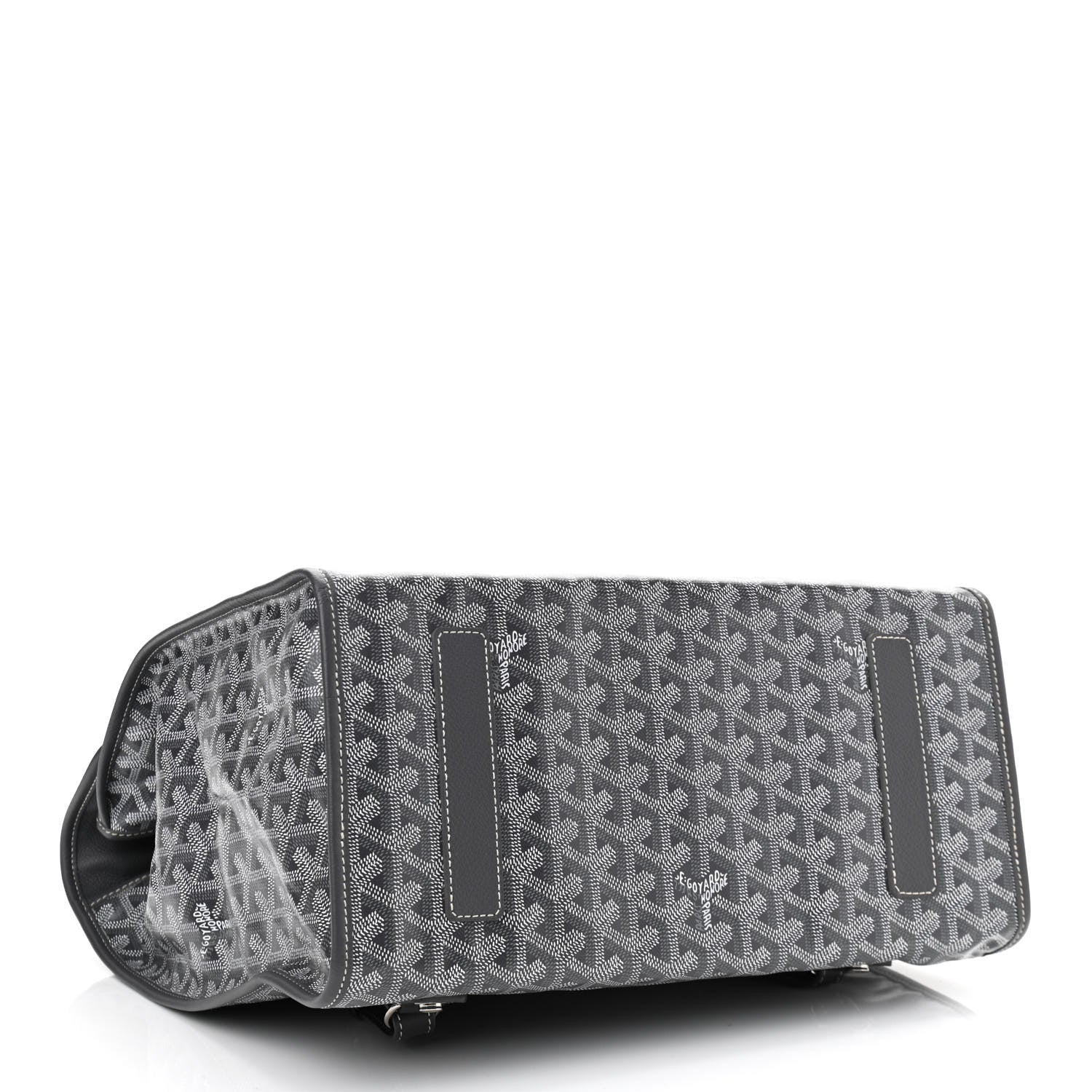 Goyard Goyardine Saint Leger Soft Briefcase Backpack Grey 4 of 9