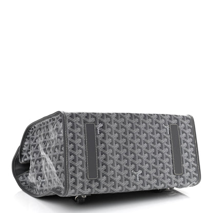 Goyard Goyardine Saint Leger Soft Briefcase Backpack Grey 4 of 9
