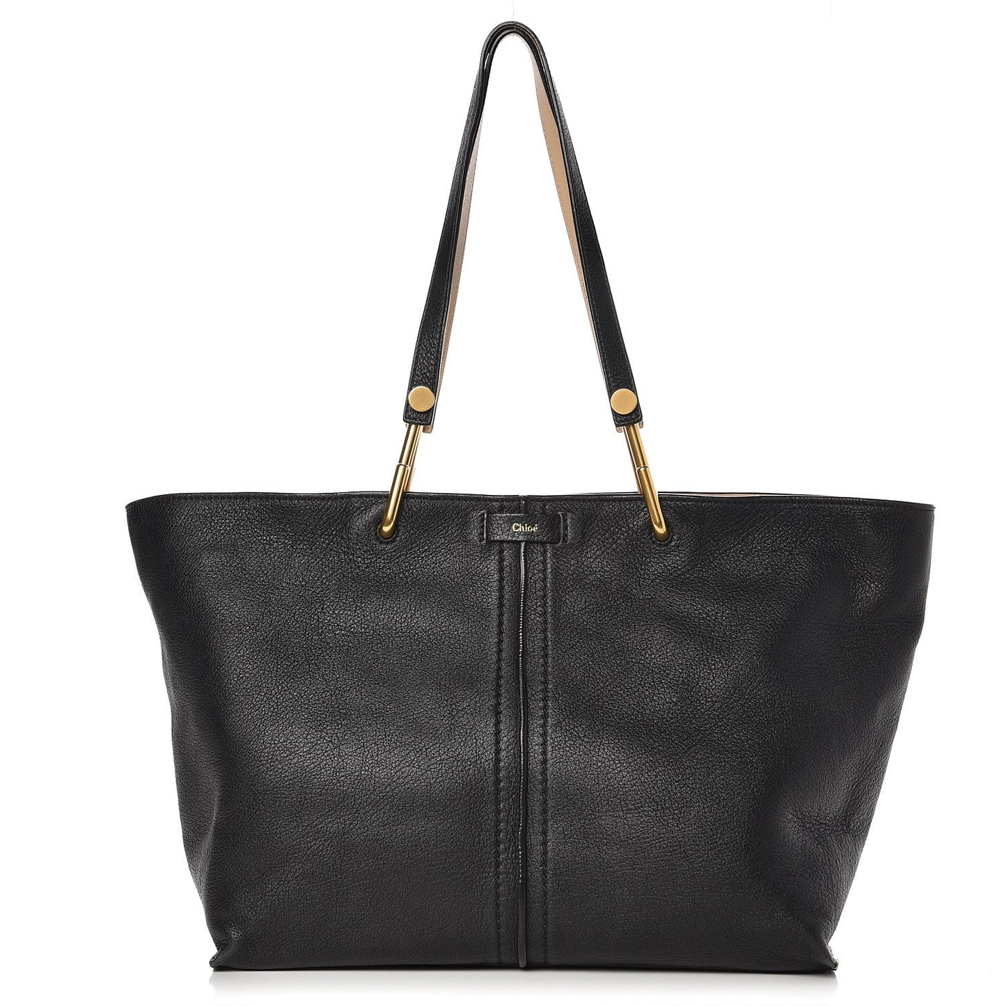Grained Lambskin Keri Tote Black