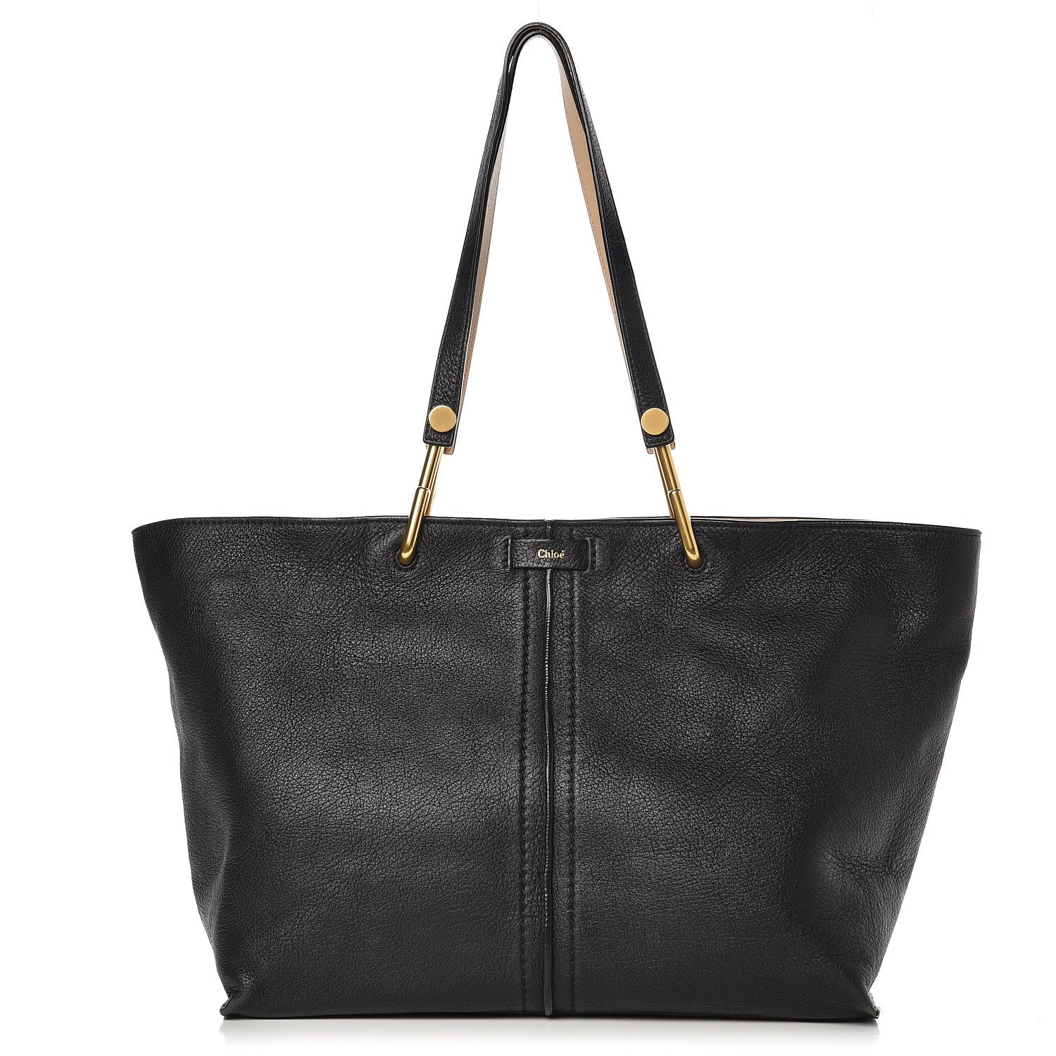 Chloe Grained Lambskin Keri Tote Black 1 of 14