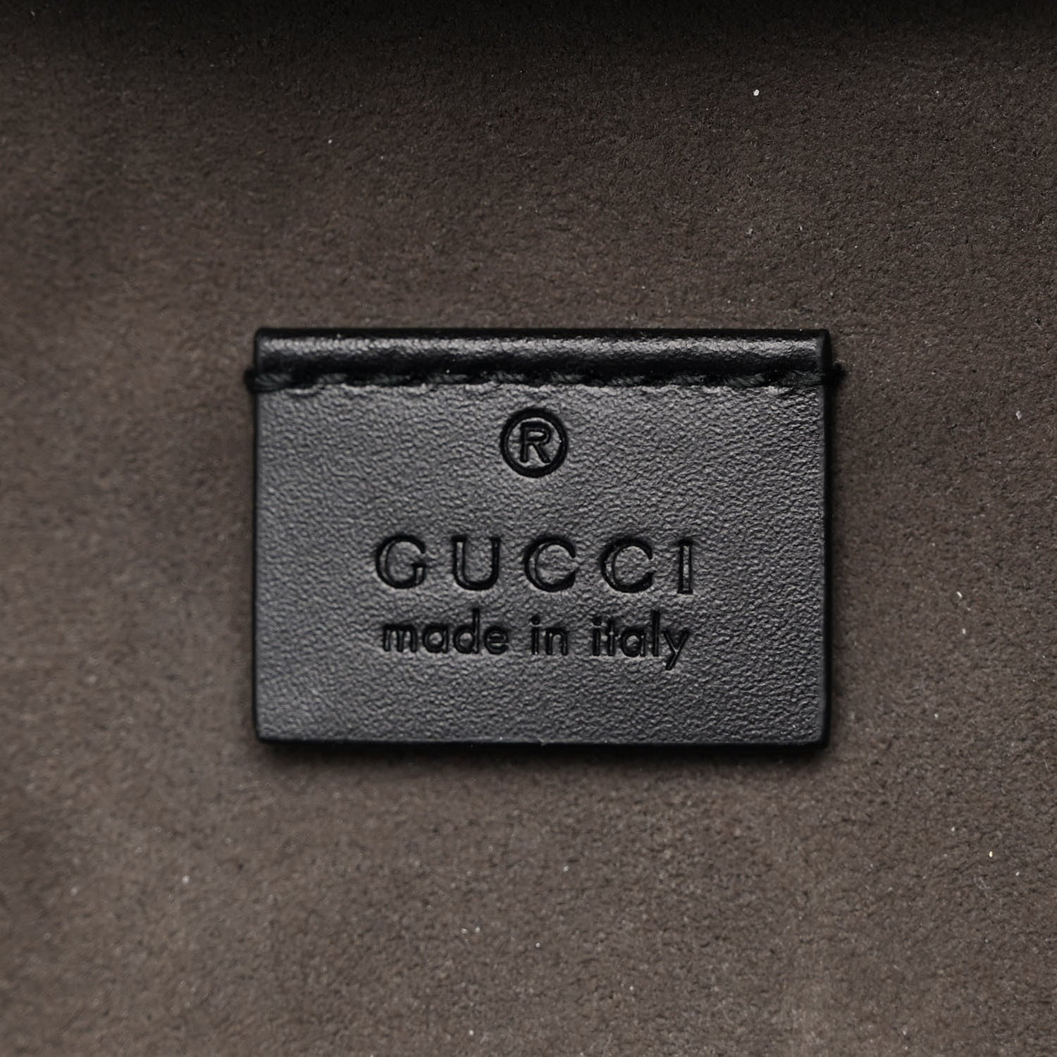 Gucci Guccissima Signature Day Backpack Black 6 of 11