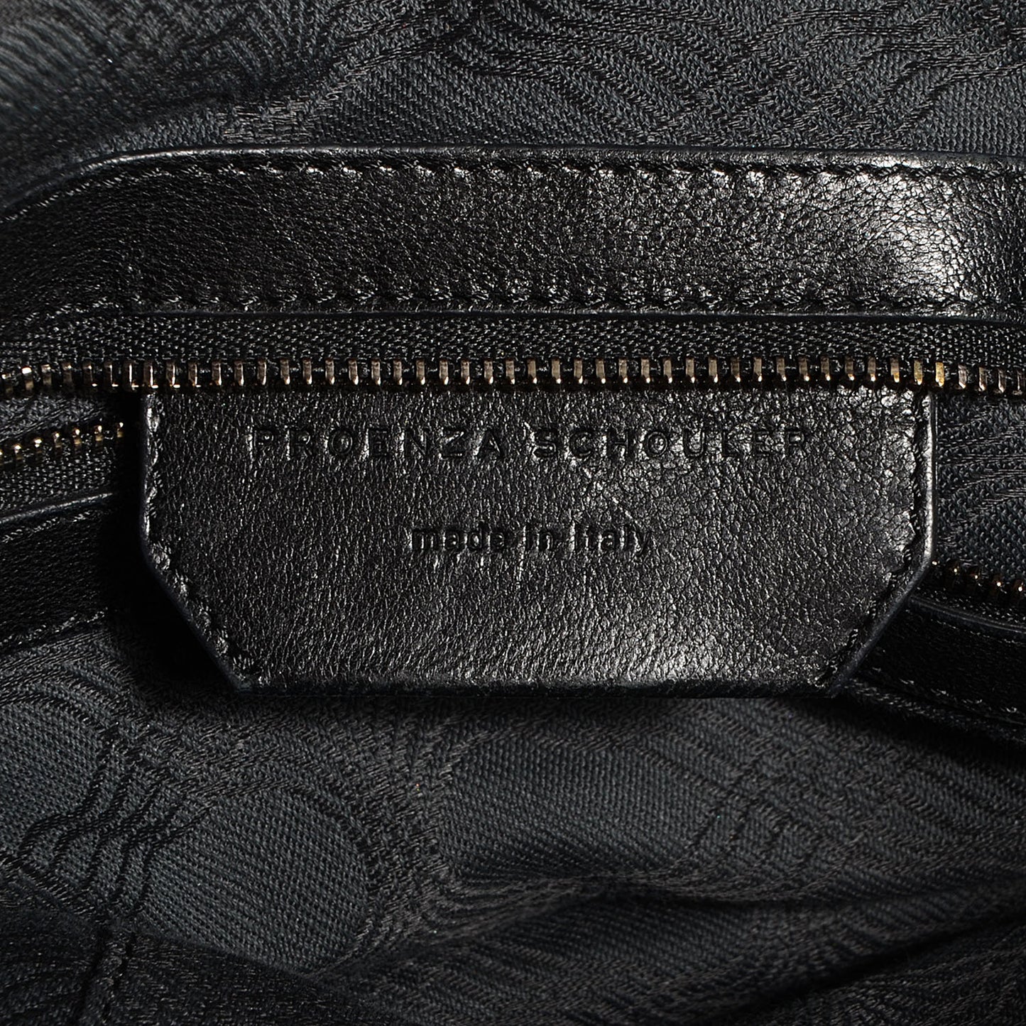 Lambskin PS1 Tote Black