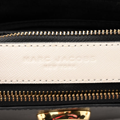 Marc Jacobs Saffiano Snapshot Camera Bag Black Grey 6 of 10
