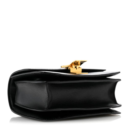 Celine Box Calfskin Small Classic Box Flap Bag Black 4 of 13