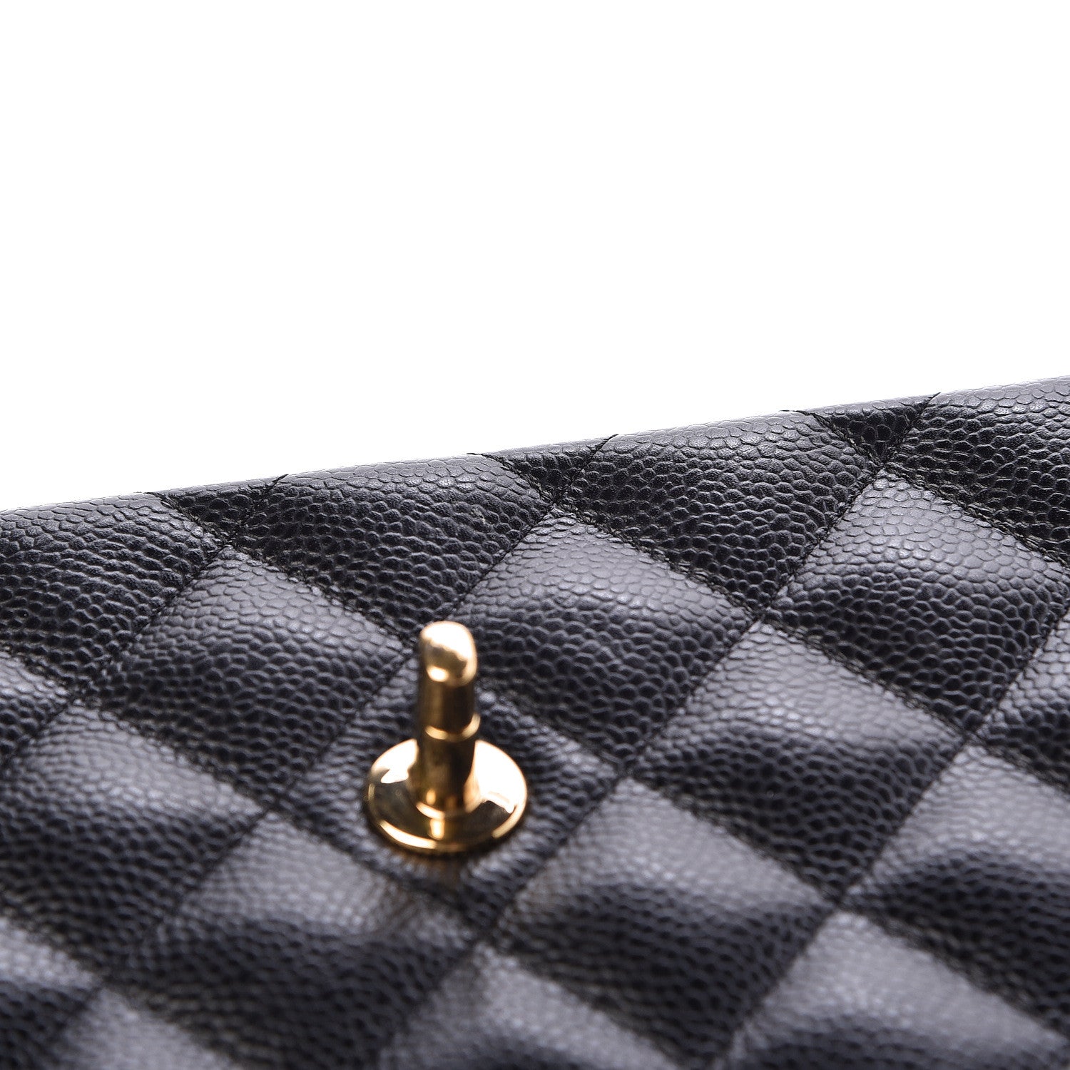 Chanel Caviar Quilted Jumbo Double Flap Black 13 of 17