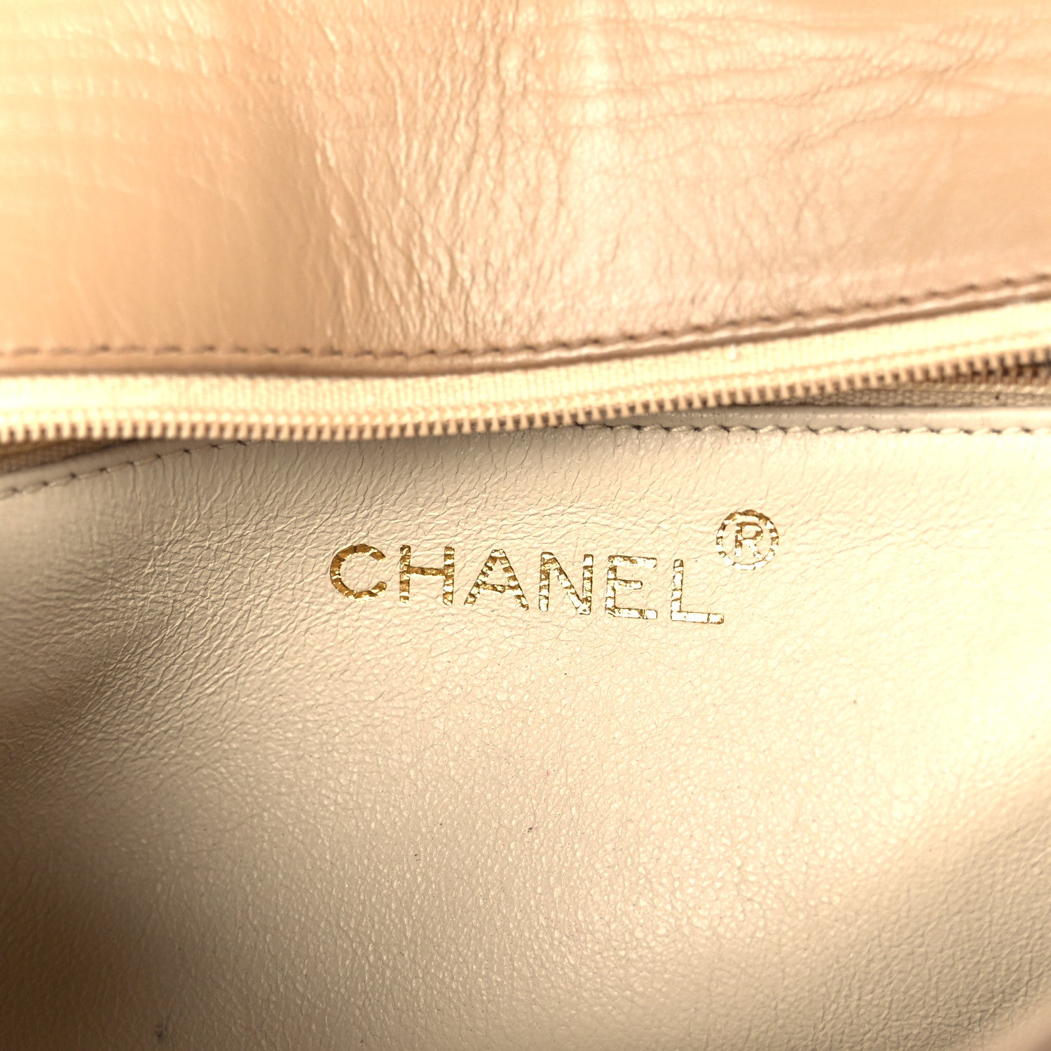 Chanel Lambskin Mini Timeless CC Flap Bag Beige 6 of 11