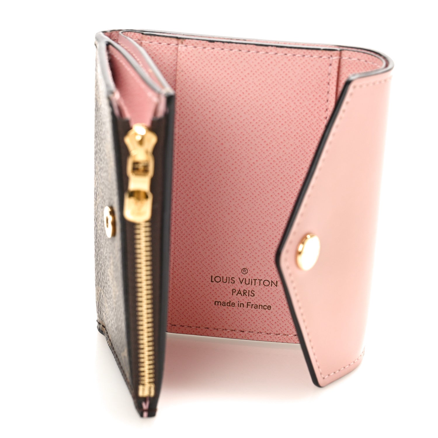 Louis Vuitton Monogram Zoe Wallet Rose Ballerine 5 of 9