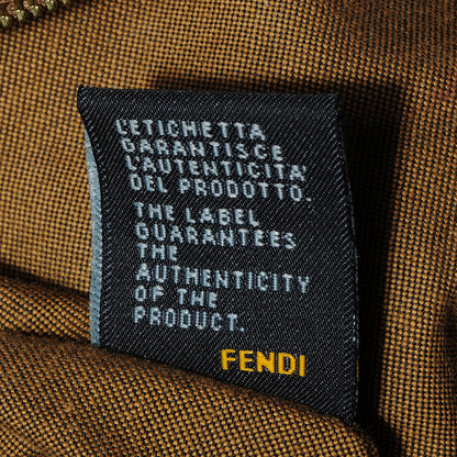 Fendi Zucca Large Chef Shopper Tote Tobacco 8 of 10