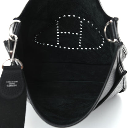 Hermes Taurillon Clemence Evelyne III GM Black 4 of 4