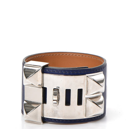 Hermes Swift Collier de Chien CDC Bracelet S Bleu Saphir 4 of 8