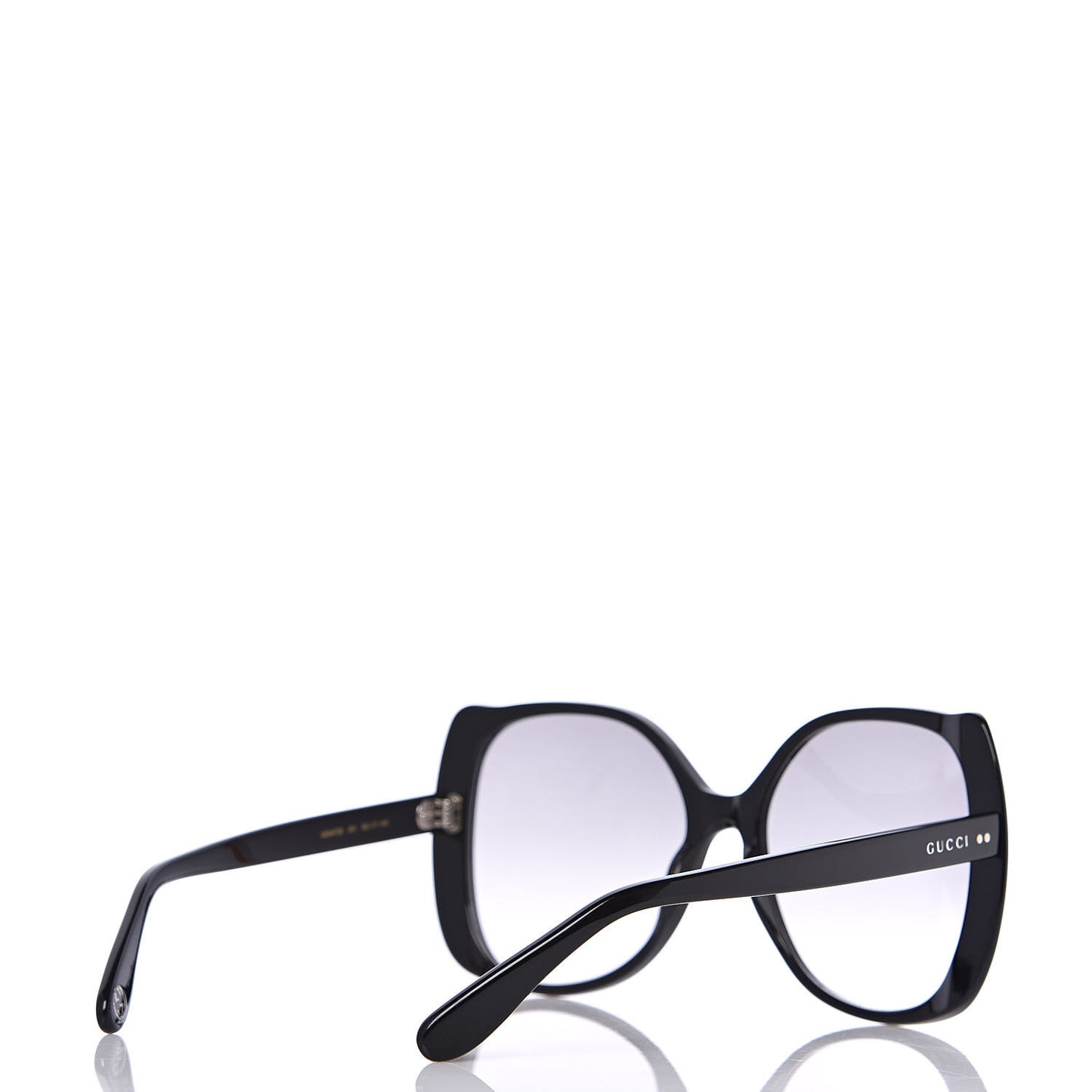 Oversize Square GG0472S Sunglasses Black