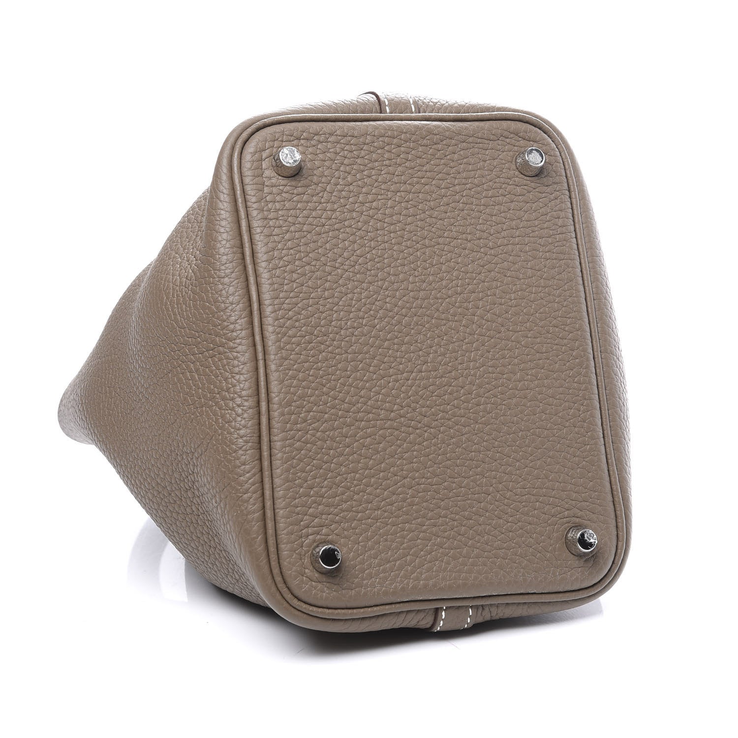 Hermes Taurillon Clemence Picotin Lock 18 PM Etoupe 3 of 9