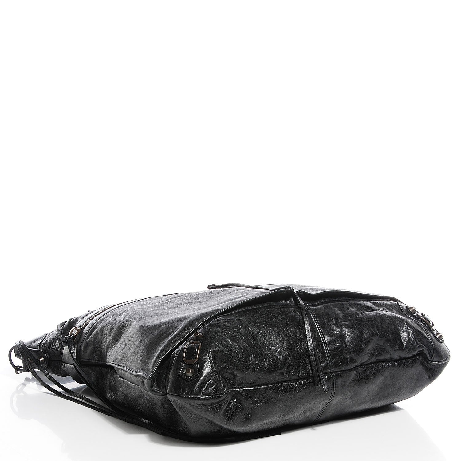 Balenciaga Agneau Classic Hardware Square Tote Black 4 of 13