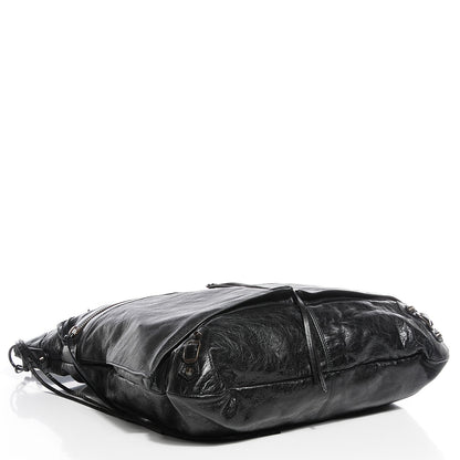 Balenciaga Agneau Classic Hardware Square Tote Black 4 of 13